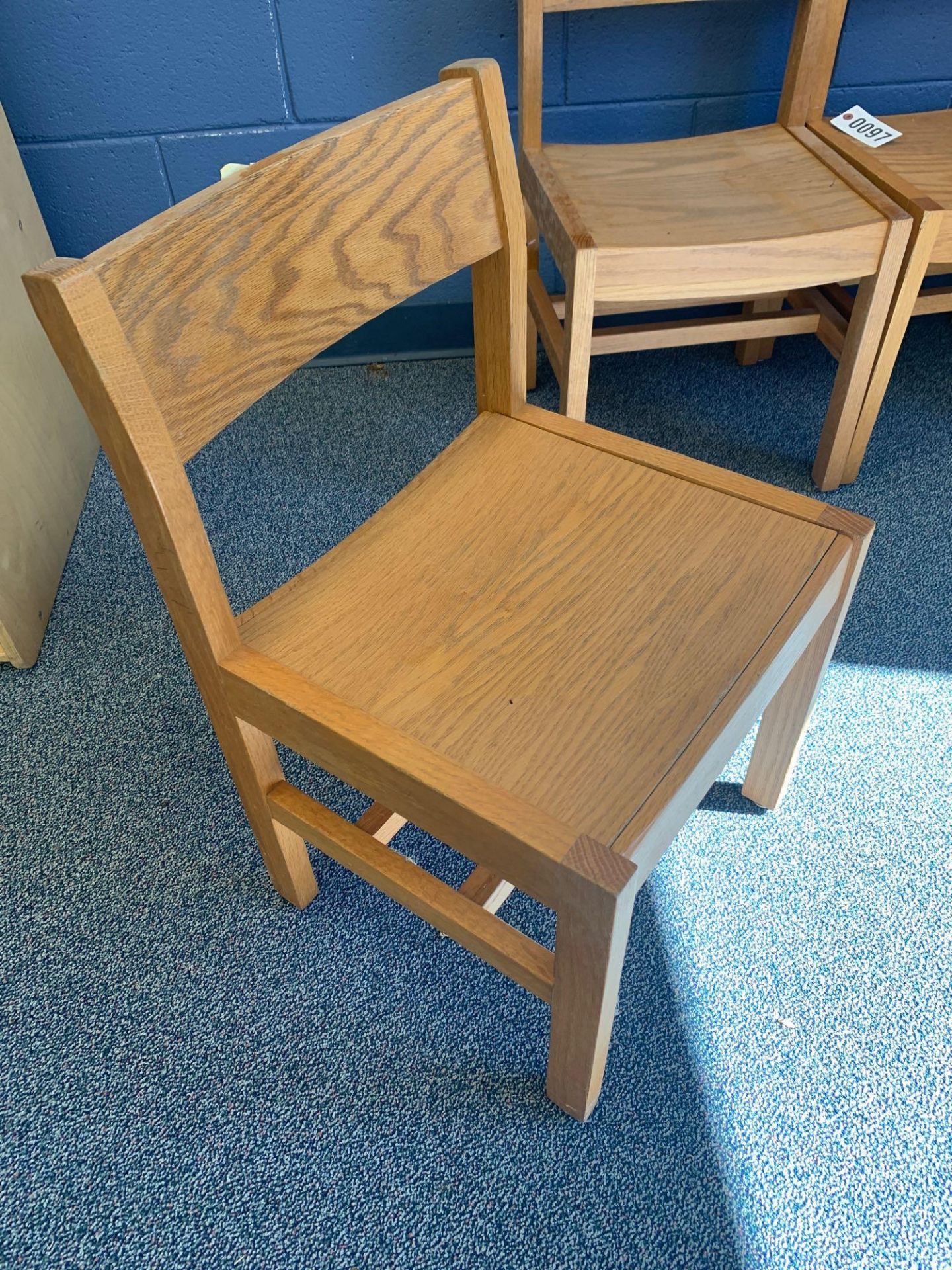 Oak Child Library Chair - Library