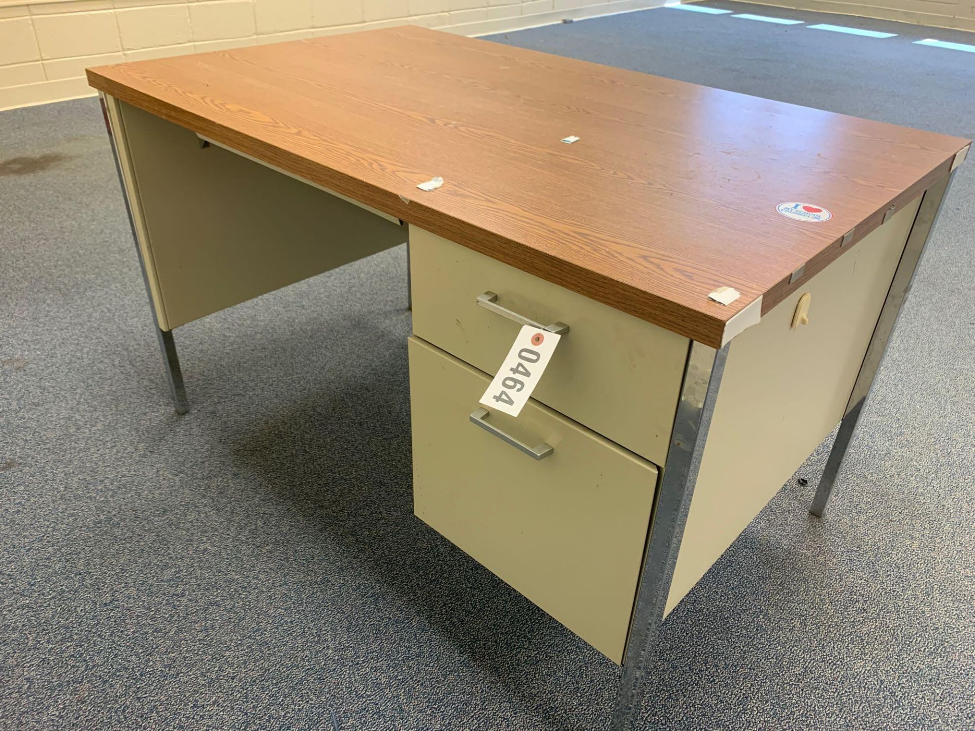 Metal Office Desk 48"x30"30" - Room 208 - Image 2 of 2