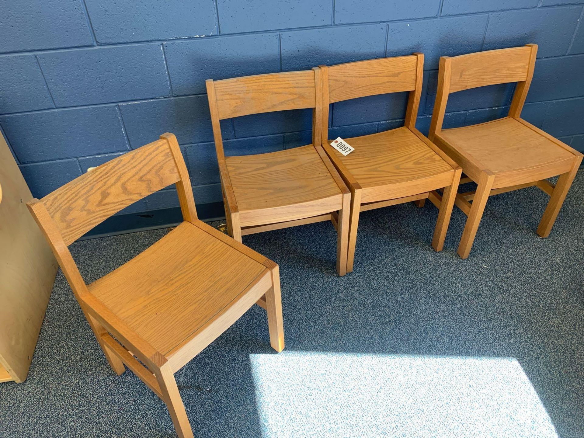 Oak Child Library Chair - Library - Image 2 of 2