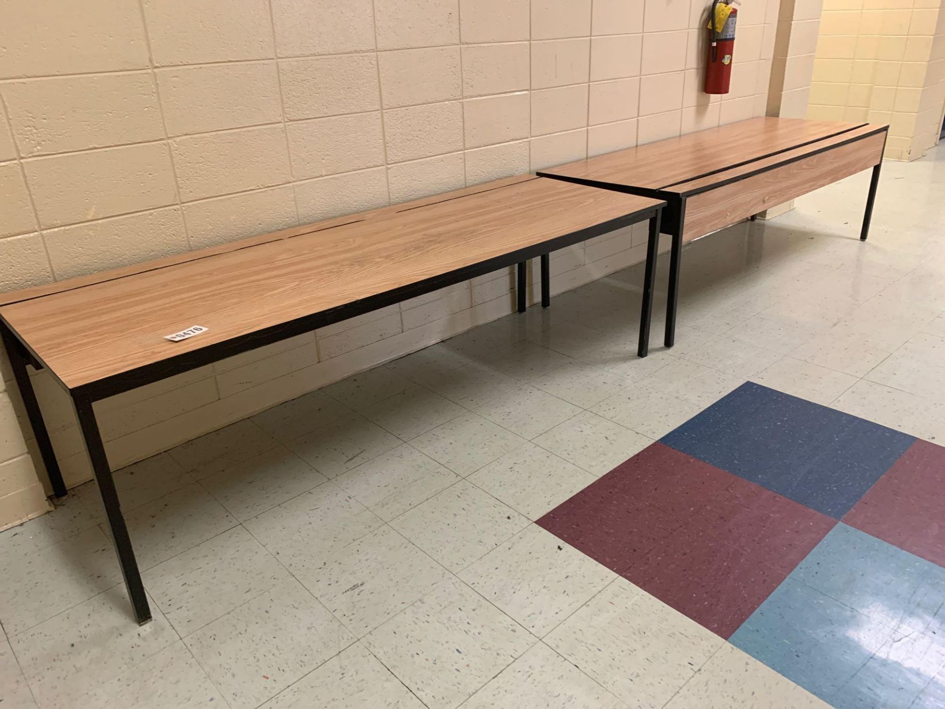 Laminate Top/Metal Frame Classroom Table - Rm 214 - Image 2 of 2