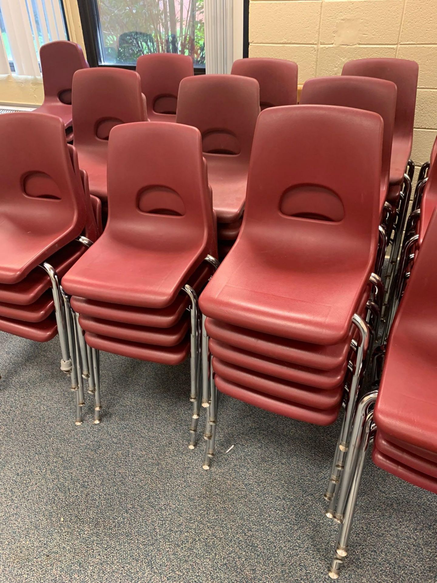 Stacking Classroom Adult Chair, 58 Matching, 18 - Image 4 of 5