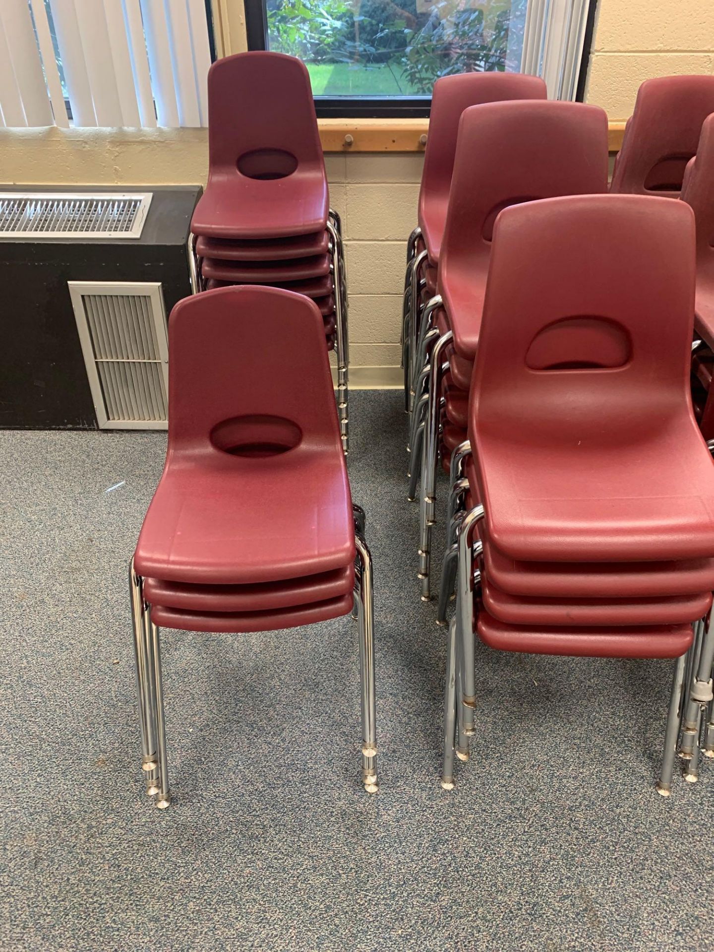 Stacking Classroom Adult Chair, 58 Matching, 18 - Image 5 of 5