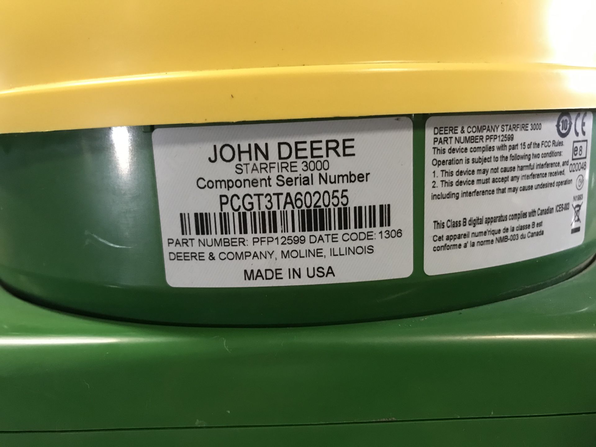 2013 John Deere Starfire 3000 - Image 3 of 3