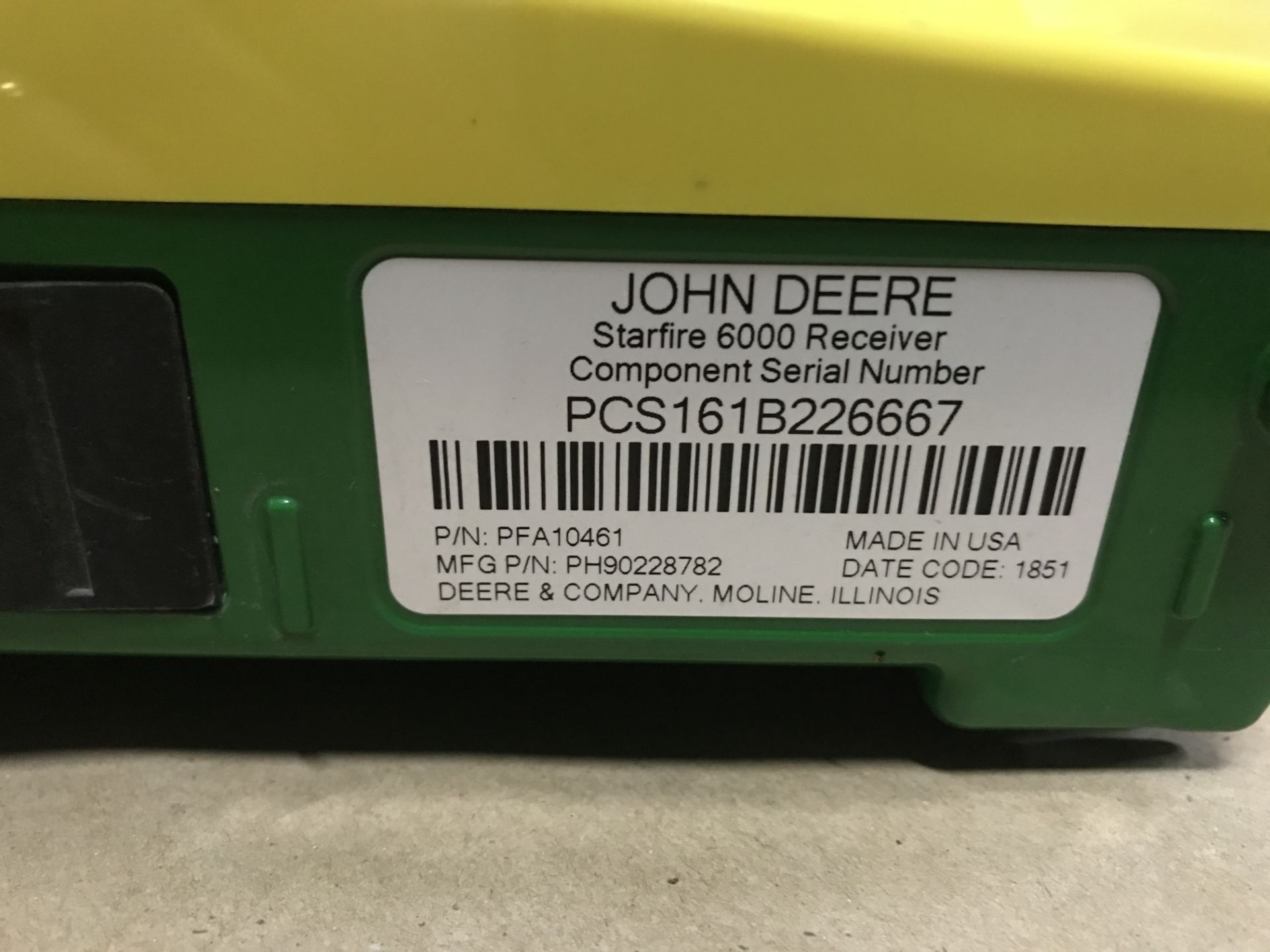 2018 John Deere Starfire 6000 - Image 4 of 4