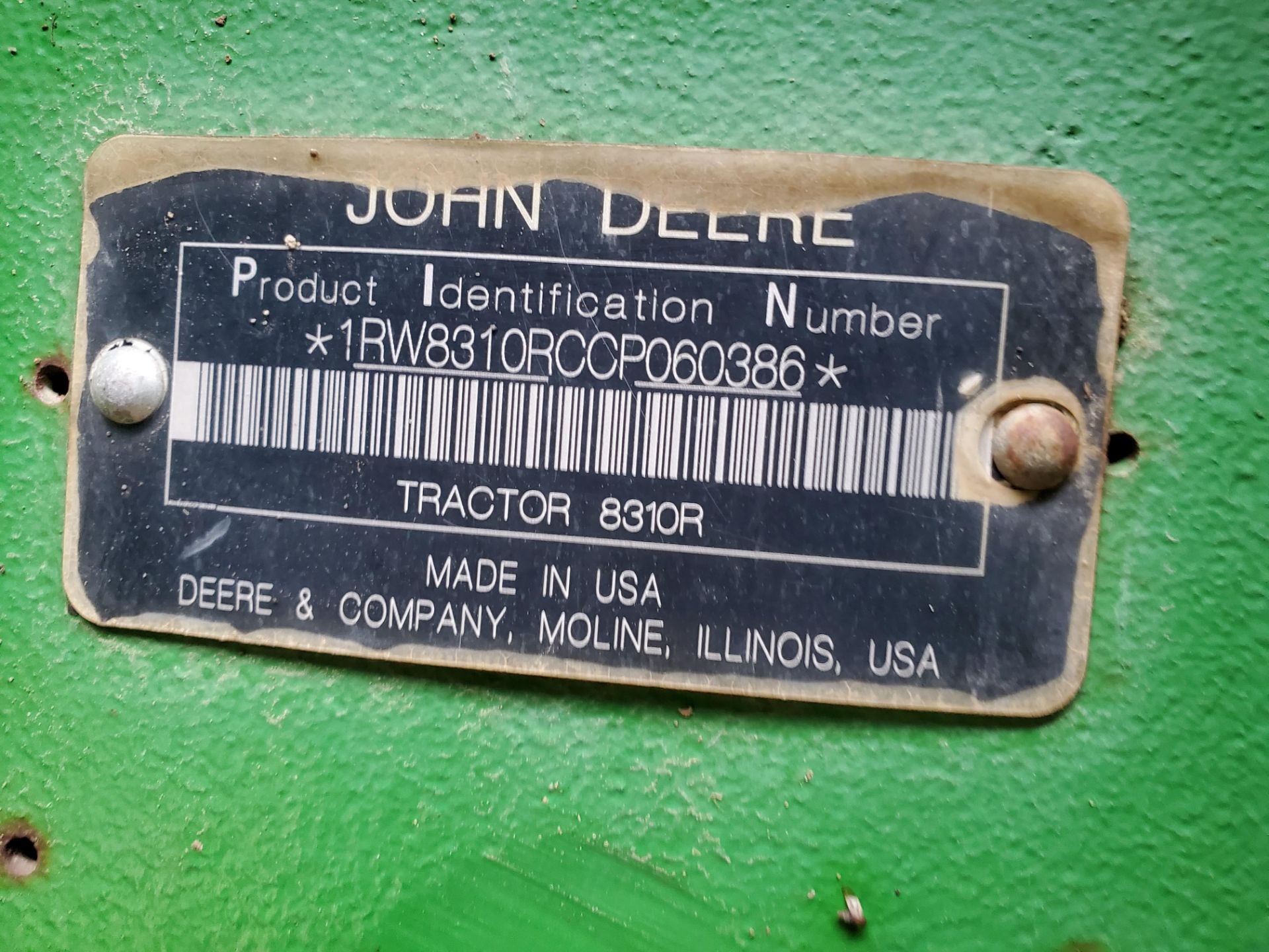 2012 John Deere 8310R Tractor - Image 10 of 16