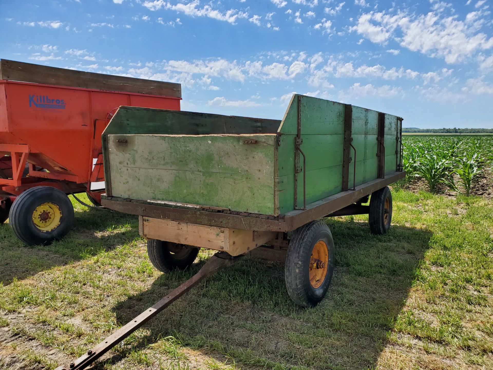 14ft. Flat Bed with Sides