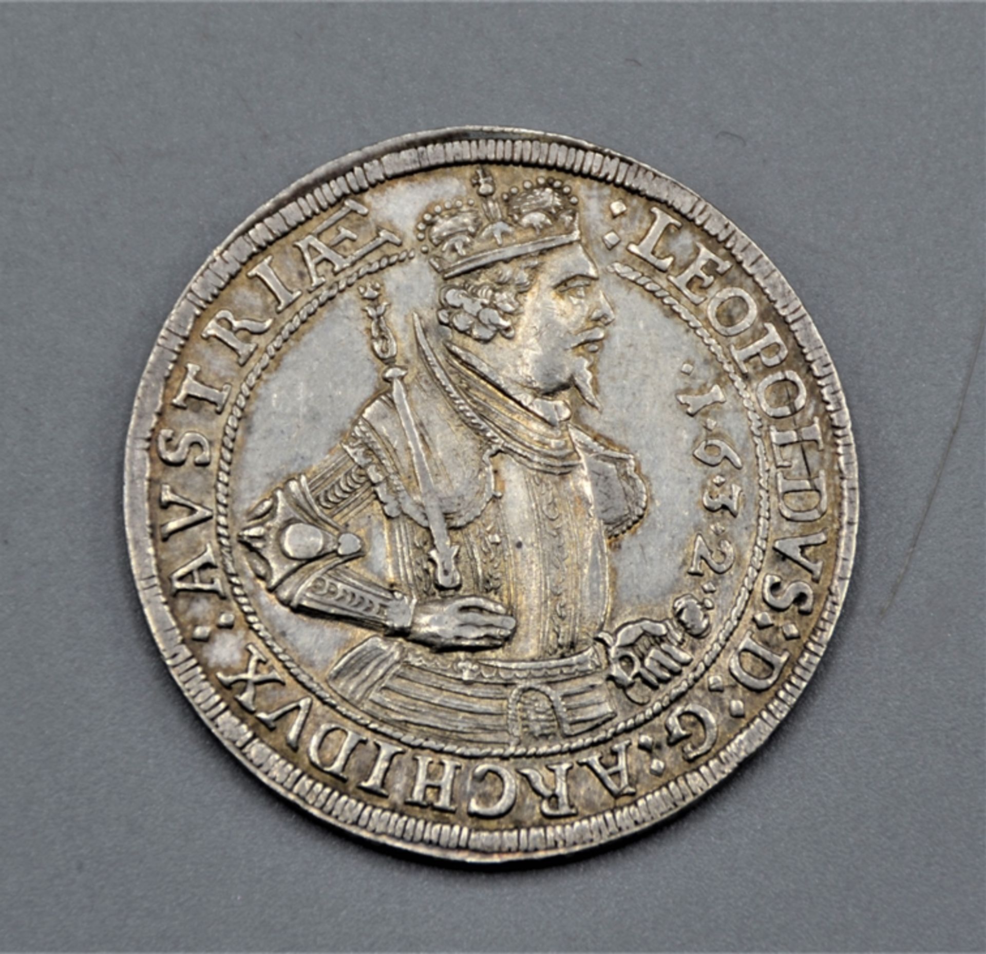 1 Taler 1632 Erzherzog Leopold V. Habsburg Österreich 28,6 g