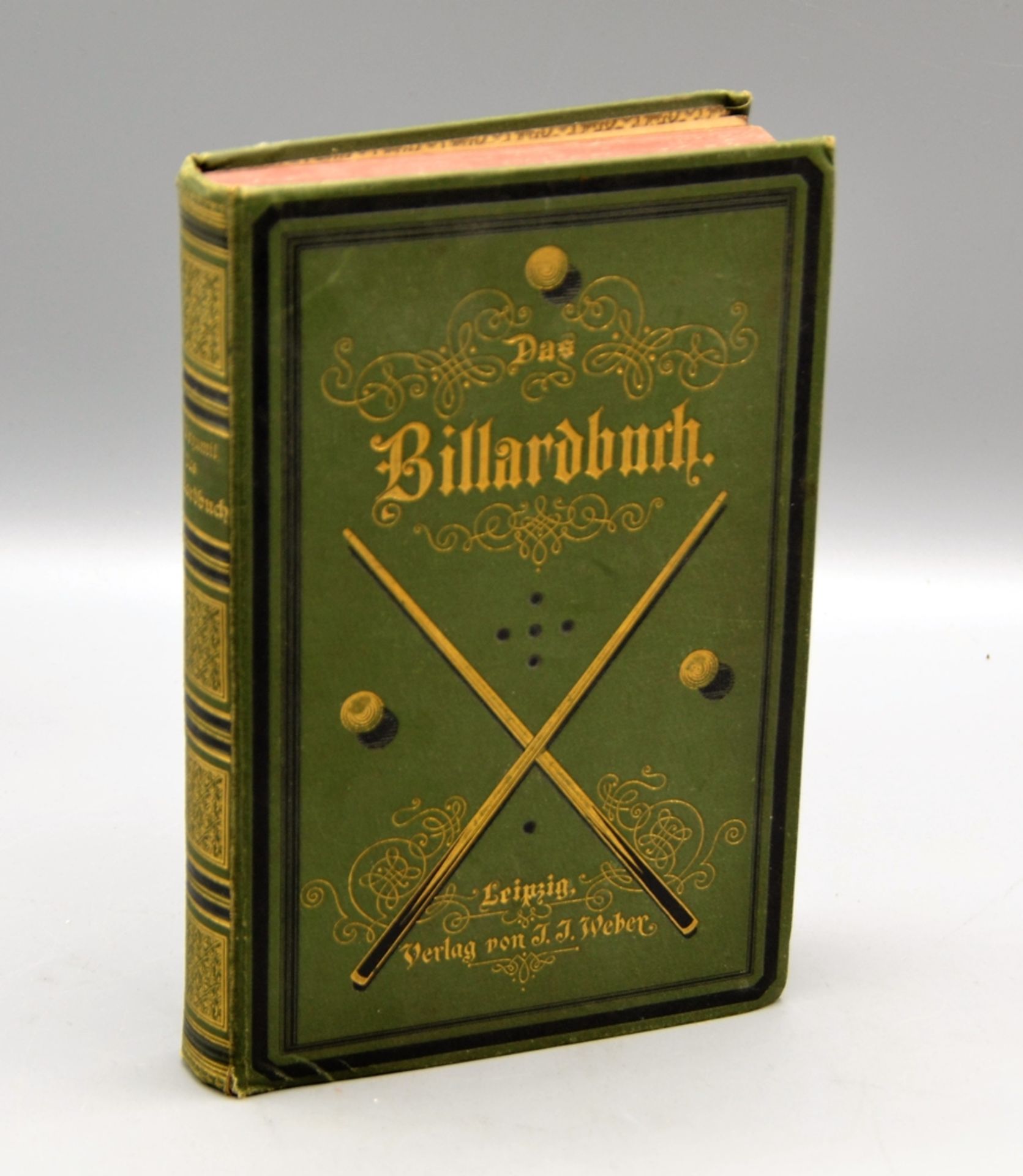 Das Billardbuch Cz. Bogumil Leipzig Verlag J. J. Weber 1876