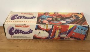 A boxed Matchbox Cascade bouncing ball game