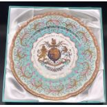 A royal Collection 80th Birthday of HM Queen Elizabeth II Limited edition charger 192/1000