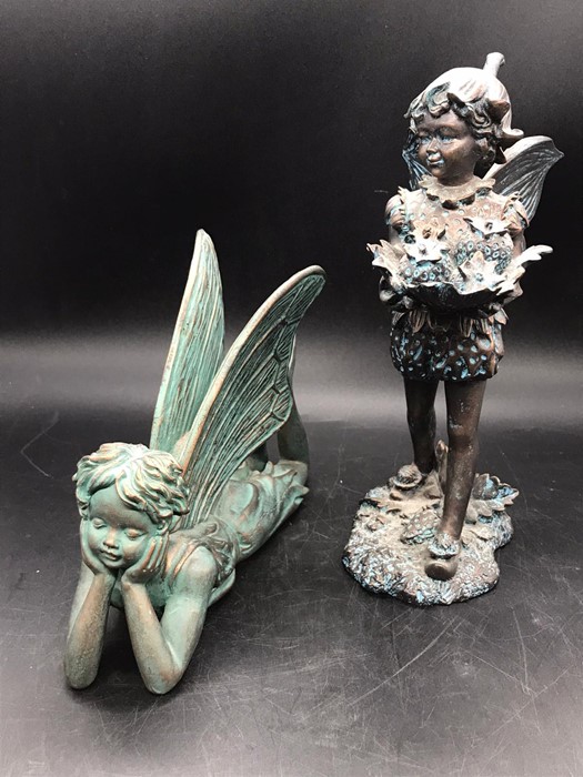 Two fairy figurines