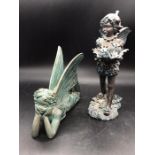 Two fairy figurines