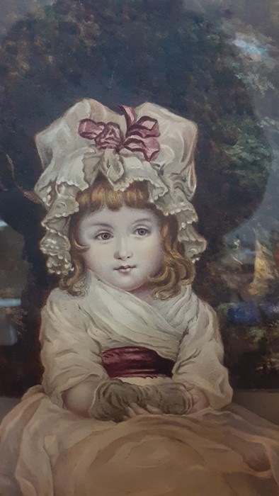 A 19th century English school, "Portrait of Penelope Boothby (often called 'The Mob Cap')", after - Image 2 of 2