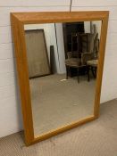 A Large Pine Mirror (122cm x 91cm)