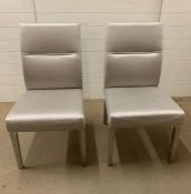 A Pair of MAB contemporary chairs