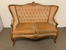 A French style salon sofa