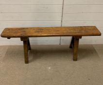 A Rustic Bench (130 cm x 22 cm x 45 cm)