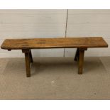 A Rustic Bench (130 cm x 22 cm x 45 cm)