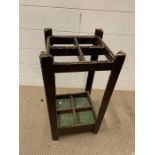 An oak umbrella stand H50cm