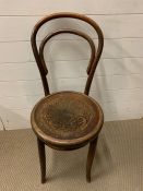 A Bentwood back Bistro chair