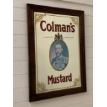 A Colmans adverting mirror