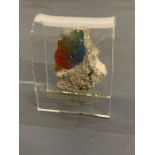 A piece of the Berlin wall (6cm x 7cm)