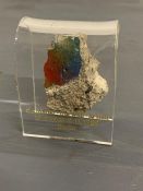 A piece of the Berlin wall (6cm x 7cm)