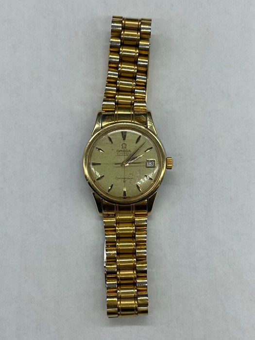 An Omega Constellation Calendar Automatic Chronometer watch in original vintage box - Image 5 of 7