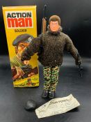 A boxed Action Man Solider by Palitay AF