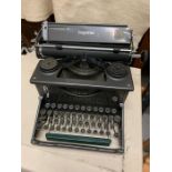 An Imperial typewriter