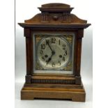 An Eight Day Oak cased mantle clock