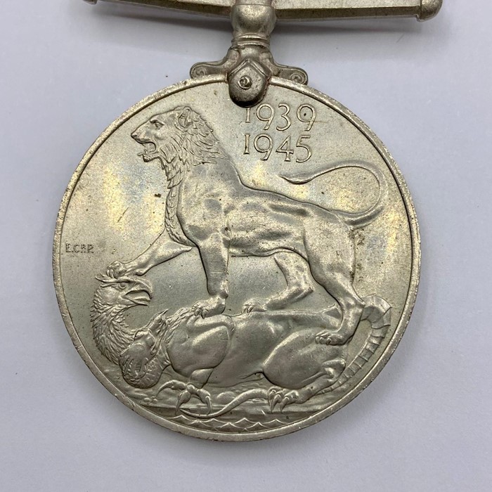 An RAF Medal Group Defence Medal, War Medal, Long Service Medal (Flight Sgt T H L Hankin) - Image 4 of 5
