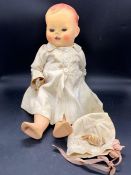 An 20th century baby doll with voice box (not working) AF