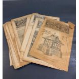 Sixteen copies of The Illustrated Carpenter and Builder