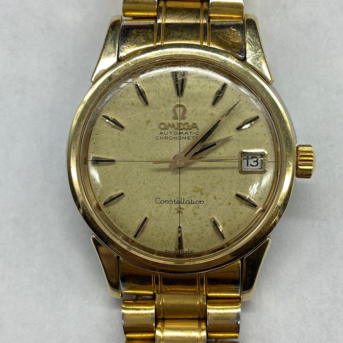 An Omega Constellation Calendar Automatic Chronometer watch in original vintage box - Image 4 of 7