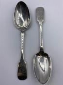 A pair of tablespoons, Exeter 1839 (145g)