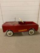 A Vintage Leeway 'Alpine Rally' 1950's / 60's pedal car