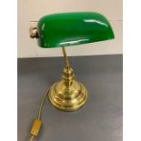 A Clerk style desk lamp.