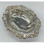 A silver pierced bowl by William Hutton & Sons Ltd, dated London 1905.