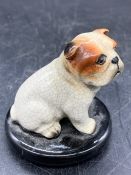A small china Bulldog