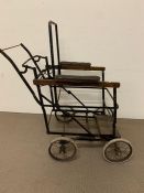 An Allwin vintage wheelchair AF