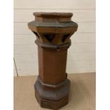 An antique chimney pot