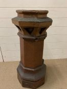 An antique chimney pot