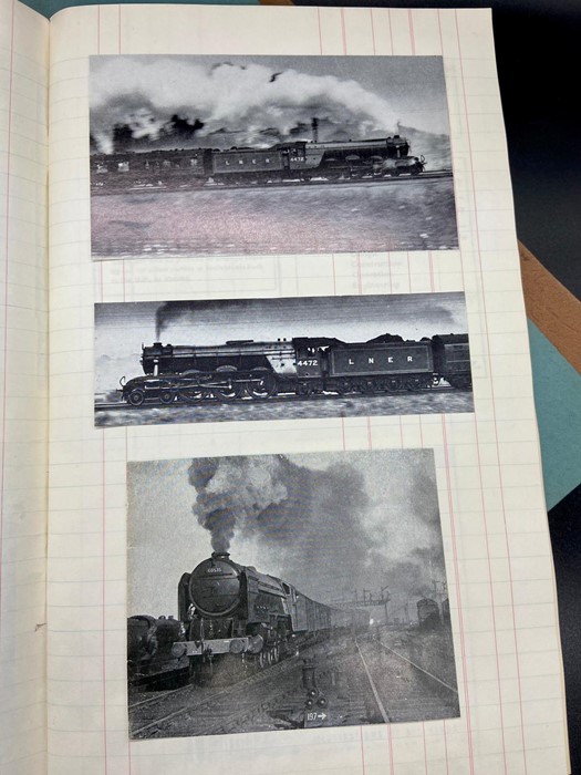 A Selection of railway photographs across several albums. - Image 2 of 5