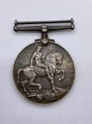 A British War Medal 1914-18 awarded to W Z 4832 P Matthews RNVR