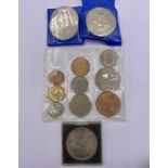 A small selection of coins