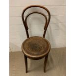 A Bentwood back Bistro chair