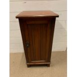 A mahogany pot cupboard (38cm x 33cm)