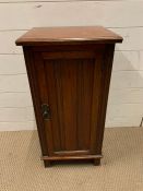 A mahogany pot cupboard (38cm x 33cm)