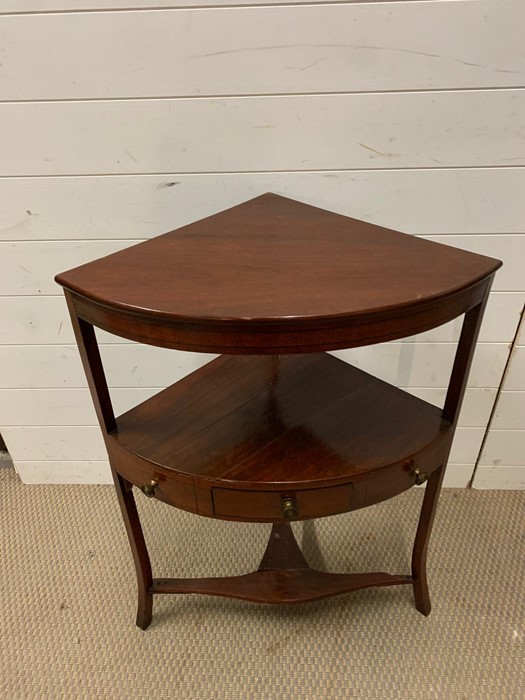 A mahogany corner wash stand - Image 2 of 2